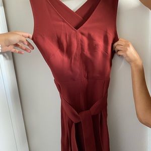 Banana Republic light burgundy romper